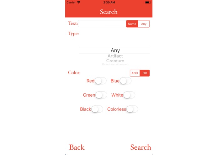 Magic: The Gathering Helper – screenshot 3
