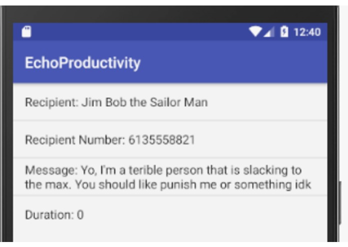 Echo Productivity – screenshot 1