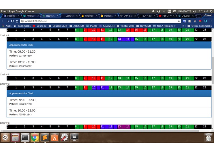 KP Chemo Clinic Scheduler – screenshot 1
