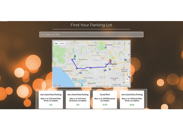 Parking Lot Finder – screenshot 1