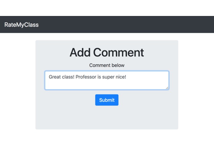 RateMyClass – screenshot 4