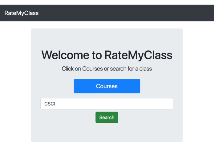 RateMyClass – screenshot 2
