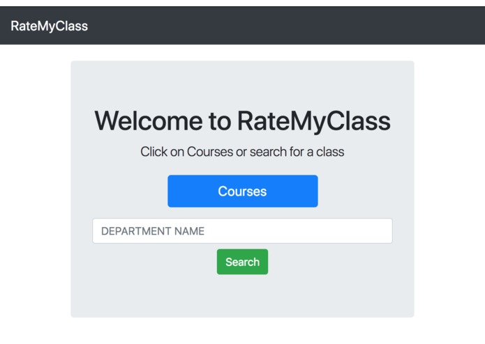 RateMyClass – screenshot 1