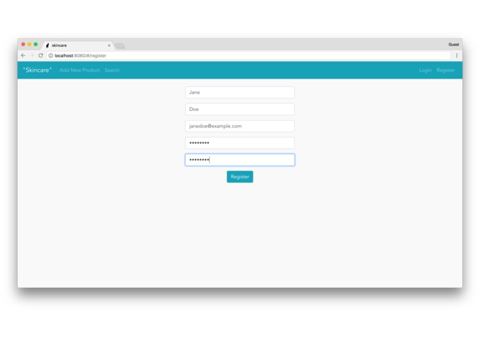 "Skincare" – screenshot 2