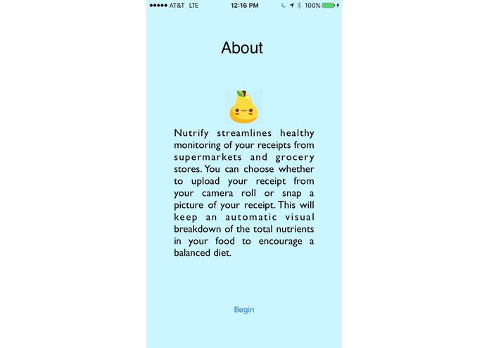 Nutrify – screenshot 2