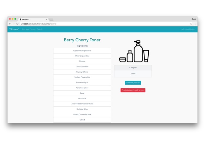 "Skincare" – screenshot 3
