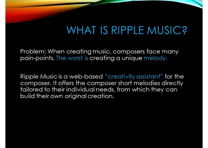 Team 19: Ripple Music – screenshot 3
