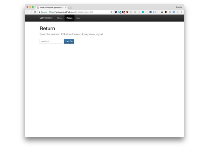 Vote Code – screenshot 5