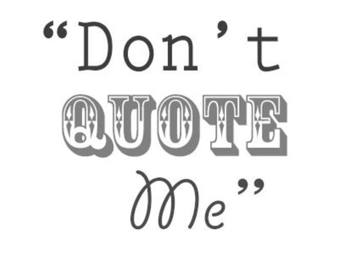 Don't Quote Me – screenshot 1