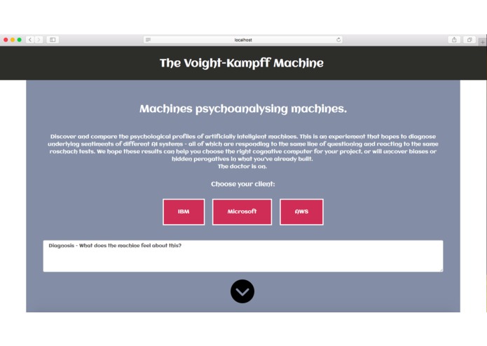 The Voight-Kampff machine – screenshot 1