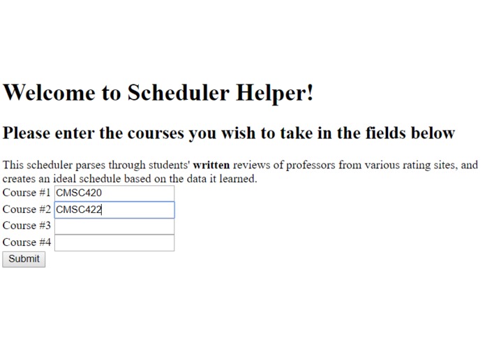 Schedule Helper – screenshot 1
