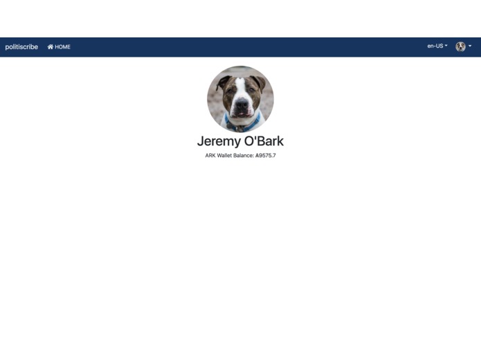 politiscribe – screenshot 2