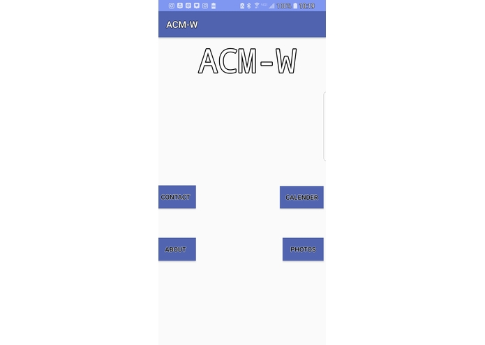 ACM/ACMW Android App – screenshot 1