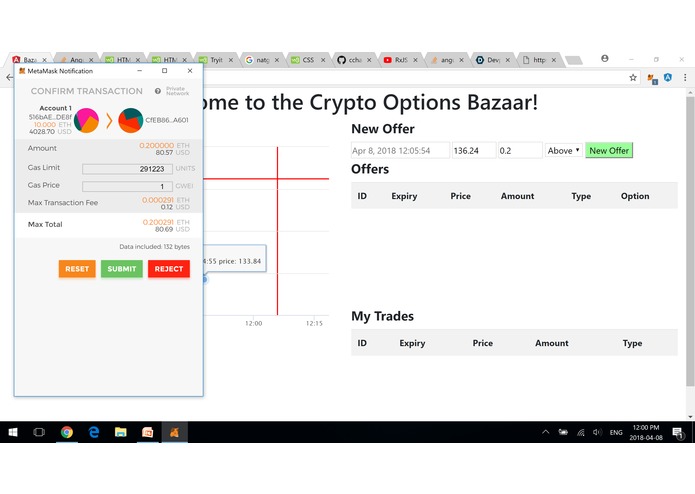 Pricing Oracle – screenshot 1