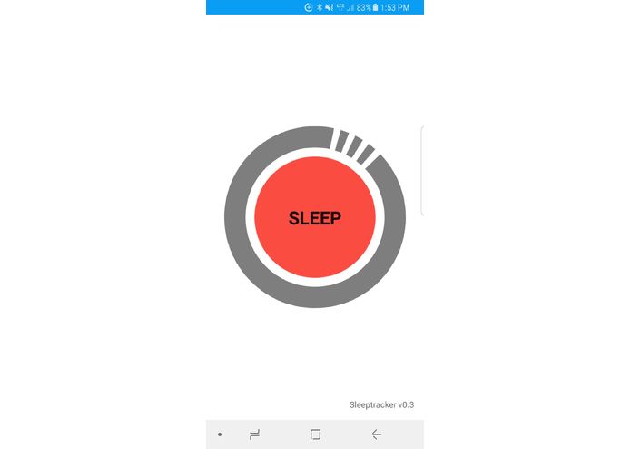Sleeptracker – screenshot 1
