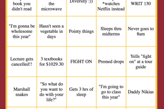 USC Bingo
