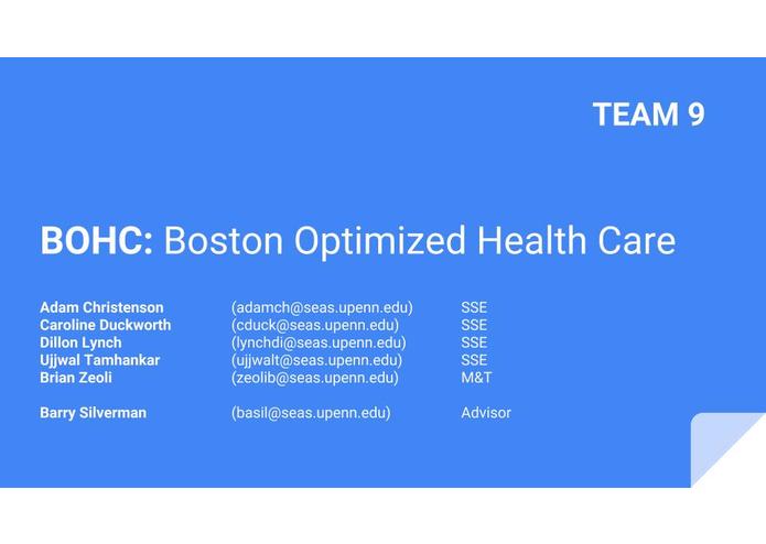 Team 9: B.O.H.C. – screenshot 1