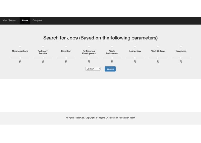 NextSearch – screenshot 2