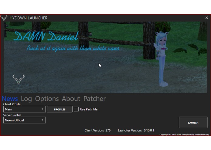 Hyddwn Launcher – screenshot 1