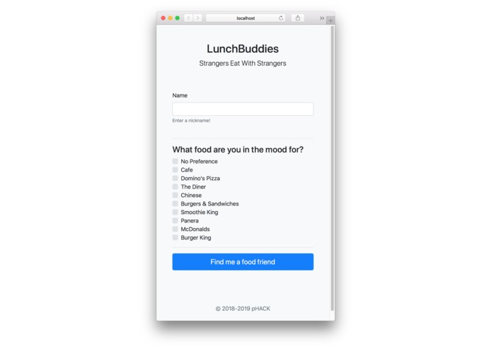 LunchBuddies – screenshot 1