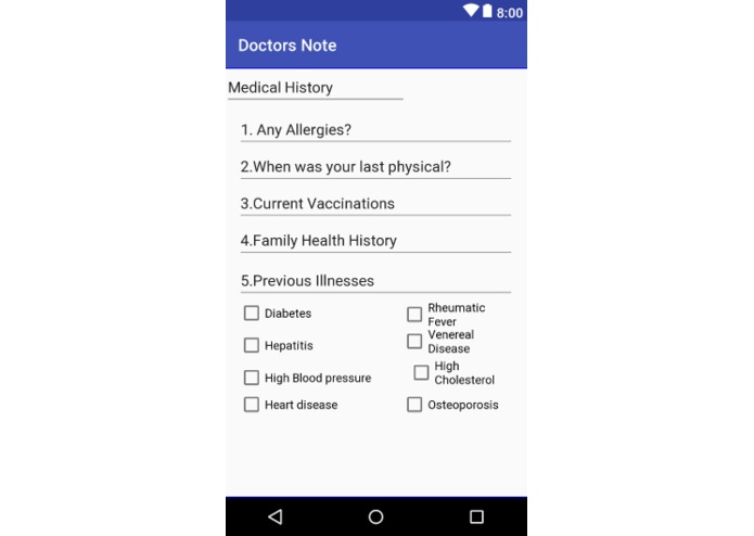Doctor's Note – screenshot 2