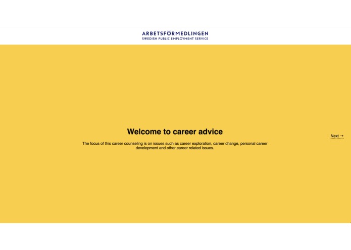 Map your career – screenshot 1