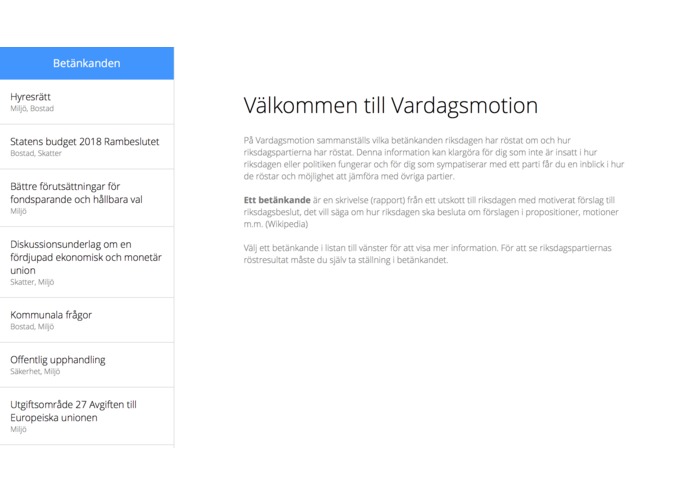 Vardagsmotion – screenshot 1