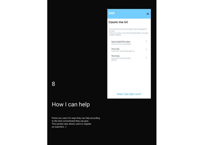 Sexual Assault Response(SAR) – screenshot 4