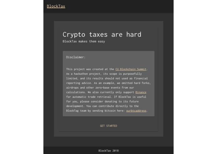 BlockTax – screenshot 1