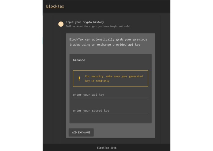 BlockTax – screenshot 2