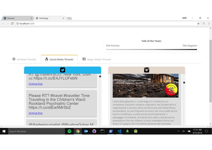 Hashtaggr – screenshot 1