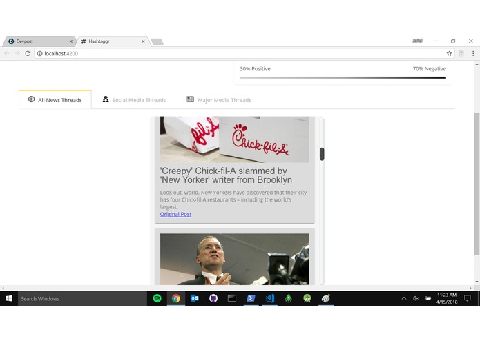 Hashtaggr – screenshot 2
