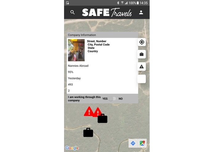 SafeTravels – screenshot 8