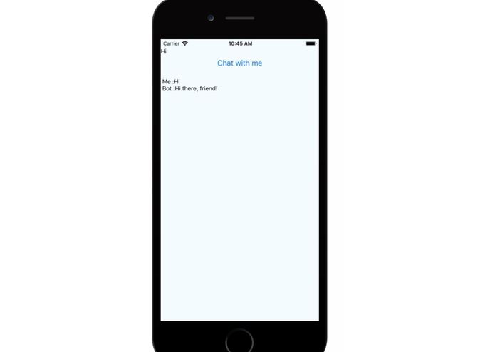 Small Talk with AI chat bot mobile app – screenshot 1
