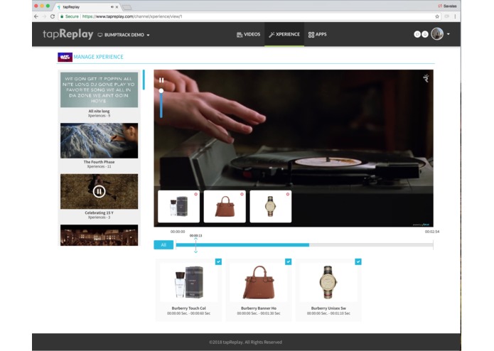 tapReplay – screenshot 1