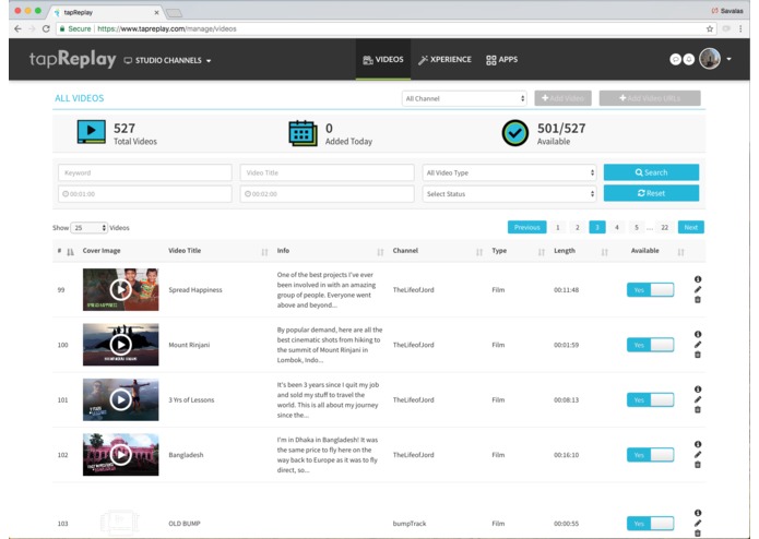 tapReplay – screenshot 5