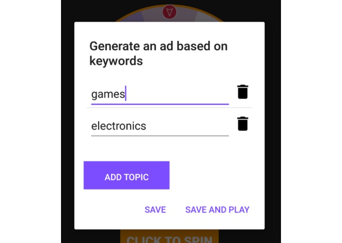 AdWheel – screenshot 2