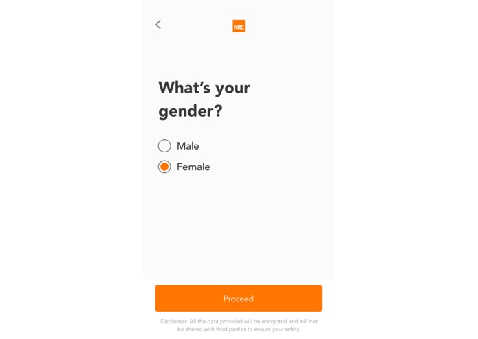 ICLA App – screenshot 1