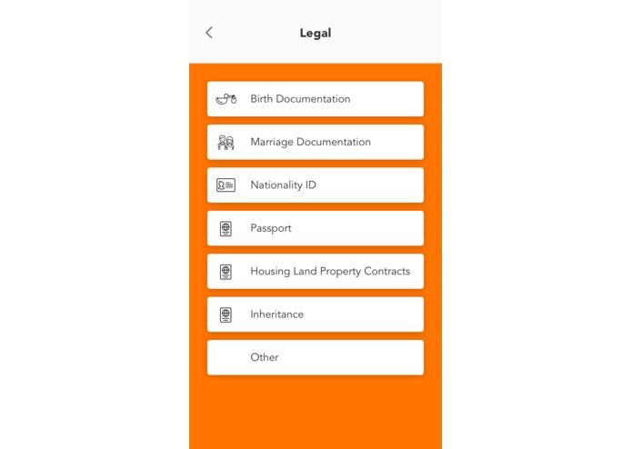 ICLA App – screenshot 2