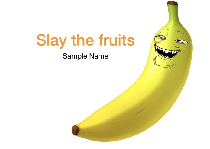 Slay the fruits – screenshot 1