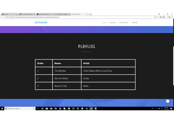 Metronome – screenshot 2
