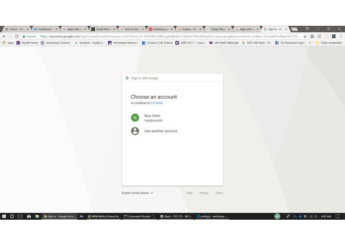 Google Calendar and SMS Integration  – screenshot 3
