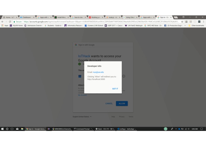 Google Calendar and SMS Integration  – screenshot 6