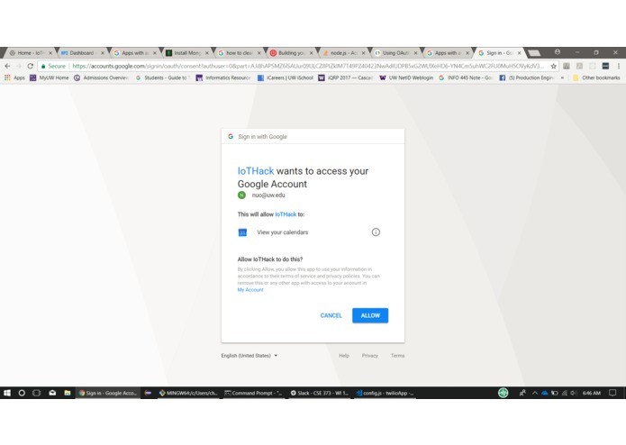 Google Calendar and SMS Integration  – screenshot 7