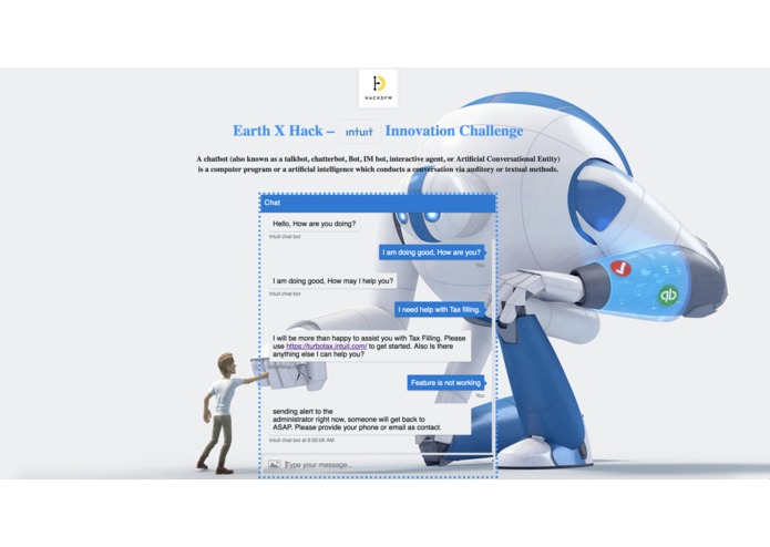 Earth X Hack – Intuit’s Innovation Challenge – screenshot 1