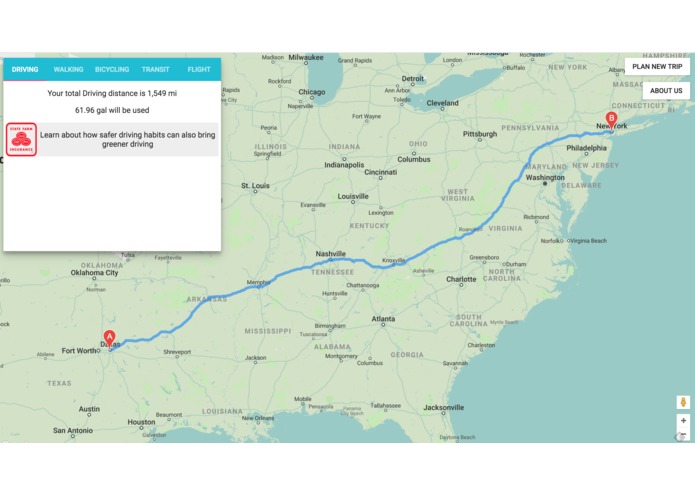 GreenNav – screenshot 1