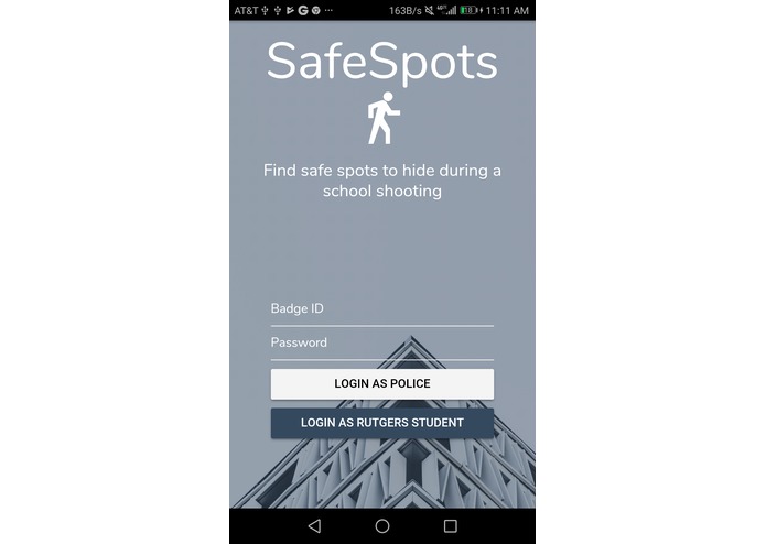 SafeSpots – screenshot 1