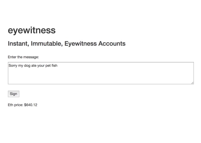 Eyewitness – screenshot 2