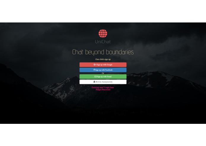 UniChat – screenshot 2