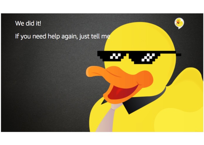 Rubber Duck Alexa Skill – screenshot 4